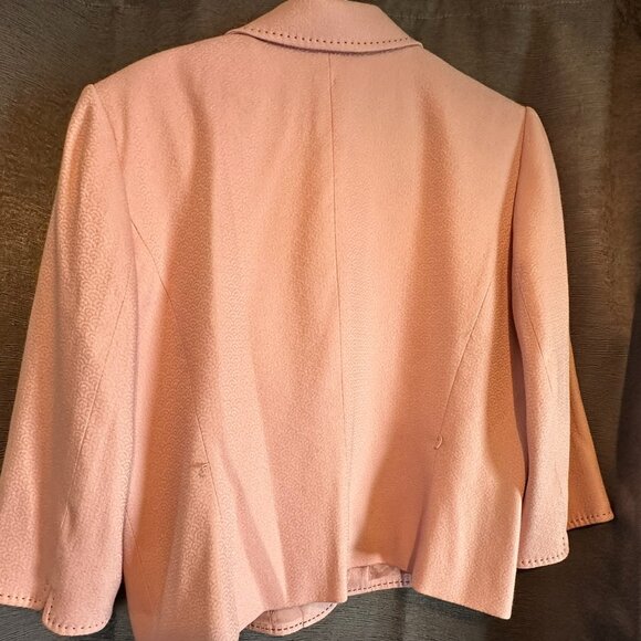 Womans Tahari baby pink blazer size 16 - Picture 5 of 6
